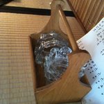 利休庵 - 灰皿あります