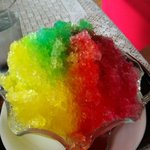 利休庵 - かき氷（ハワイアン）　５００円