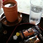 利休庵 - こんぶ茶　４５０円