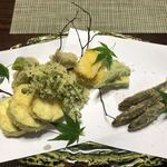 かたつむり - 天ぷら