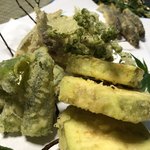 かたつむり - 万願寺と白なす