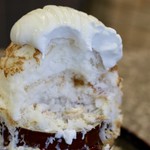 かき氷専門店 あんどりゅ。 - みるくきなこ断面