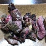 かたつむり - 天然鴨の炭火焼