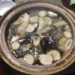 かたつむり - きのこ鍋