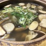 かたつむり - きのこ鍋