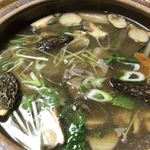 かたつむり - きのこ鍋