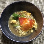 かたつむり - タマゴタケの雑炊