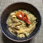 かたつむり - タマゴタケの雑炊
