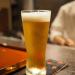 錦と吟 - 生ビール 2018年7月