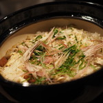 錦と吟 - 鯵の炊き込みご飯 2018年7月