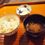 錦と吟 - ご飯物 2018年7月