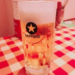 イタリア食堂TOKABO - 暑い日も寒い日もビール！