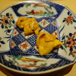 鮨 さいとう - 赤雲丹　２種