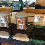 有明荘 - お茶はセルフサービスです