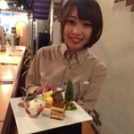 モメンティ・フェリチ - H.30.6.9.昼 看板娘【掲載許諾済】とデザート盛り合わせ @ ランチコース 3,000円税込