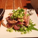 鶏とやさいと日本酒　銀座ますいち - もものたたき