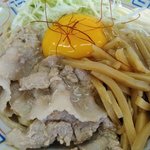麺屋十郎兵衛 - 豚バラ生姜焼きまぜそば（アップ）