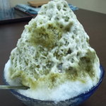 三松堂 - かき氷（抹茶×ミルク）