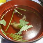 磯料理マルサ - （2011/7月）「活うなぎのうな重」についていた肝吸