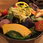 炭火焼肉 なかはら - サラダ