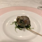 北島亭 - つぶ貝のバジル和え