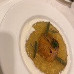 北島亭 - 生ウニのコンソメゼリー