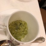 北島亭 - 大葉ソルベ