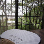 いちのいで会館 - 大広間の窓辺で