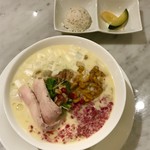 メンショー サン フランシスコ - トウモロコシの冷たいラーメン990円プチリゾット＋50円