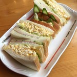 Komeda Kohi Ten - 「ミックスサンド」620円