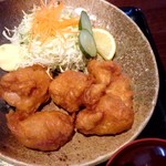 かみさと食堂 - 唐揚げアップ