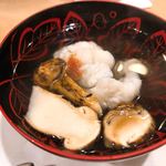 うを徳 - 鱧と松茸のお椀