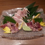 kaisenkoshitsuizakayaseto - 地鶏のタタキ６９０円