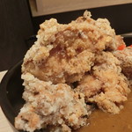 伝説のすた丼屋 - 見事な唐揚げの大山