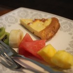 Garden Cafe Momo - ヘルシー豆腐チーズケーキ