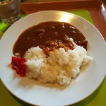 剣山頂上ヒュッテ - カレーライス７５０円