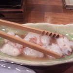 明石タコ酒盗石焼