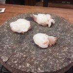 福の根dining - 明石タコ酒盗石焼