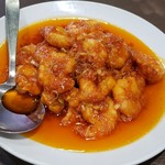 中華料理 景福 - エビチリ