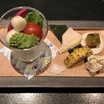 江戸野菜と前菜