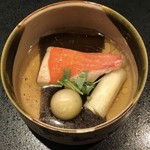 東京肉割烹 西麻布 すどう - 金目鯛と利尻の海の潮煮