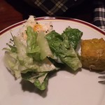 Le Quartier  - 1807_Le Quartier_Caesal Salad soft boiled egg@128,000Rp(シーザーサラダ)