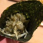 うを徳 - ズワイ蟹の身とカニ味噌和え巻き