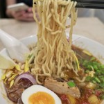 スパイスラーメン 点と線. - 「スパイスラーメン」(950円)