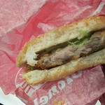 KFC - 1807_KFC Rest Area Km.40_Col Burger(チキンバーガー)＠14,545Rp