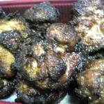 日の丸弁当 - 今日の唐揚げ　2011/8/3ver