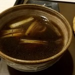 蕎麦さとやま - 炭火ローストが強い