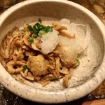串焼家 夢丸 - 鶏皮ポン酢
