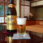 松籟庵 - ヱビスビール中瓶
