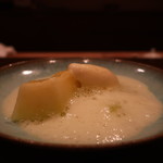 おが和 - メロン バニラアイス メロンシャーベットのメロンソーダのエスプーマ仕立て